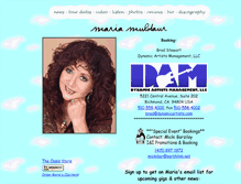 Tablet Screenshot of mariamuldaur.com